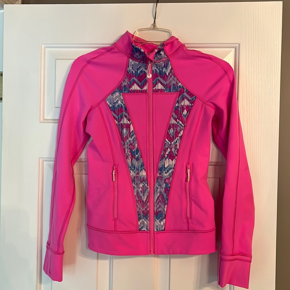 Girls athletic jacket.